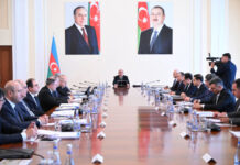 Nazirlər Kabinetində geniş iclas keçirilib Nazirlər Kabinetində geniş iclas keçirilib
